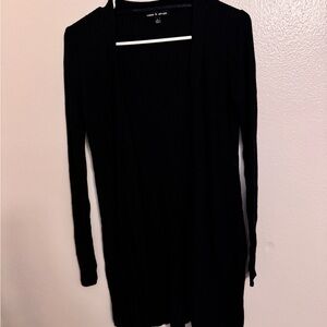 Cable & Gauge Women's Elegant Black Cardigan